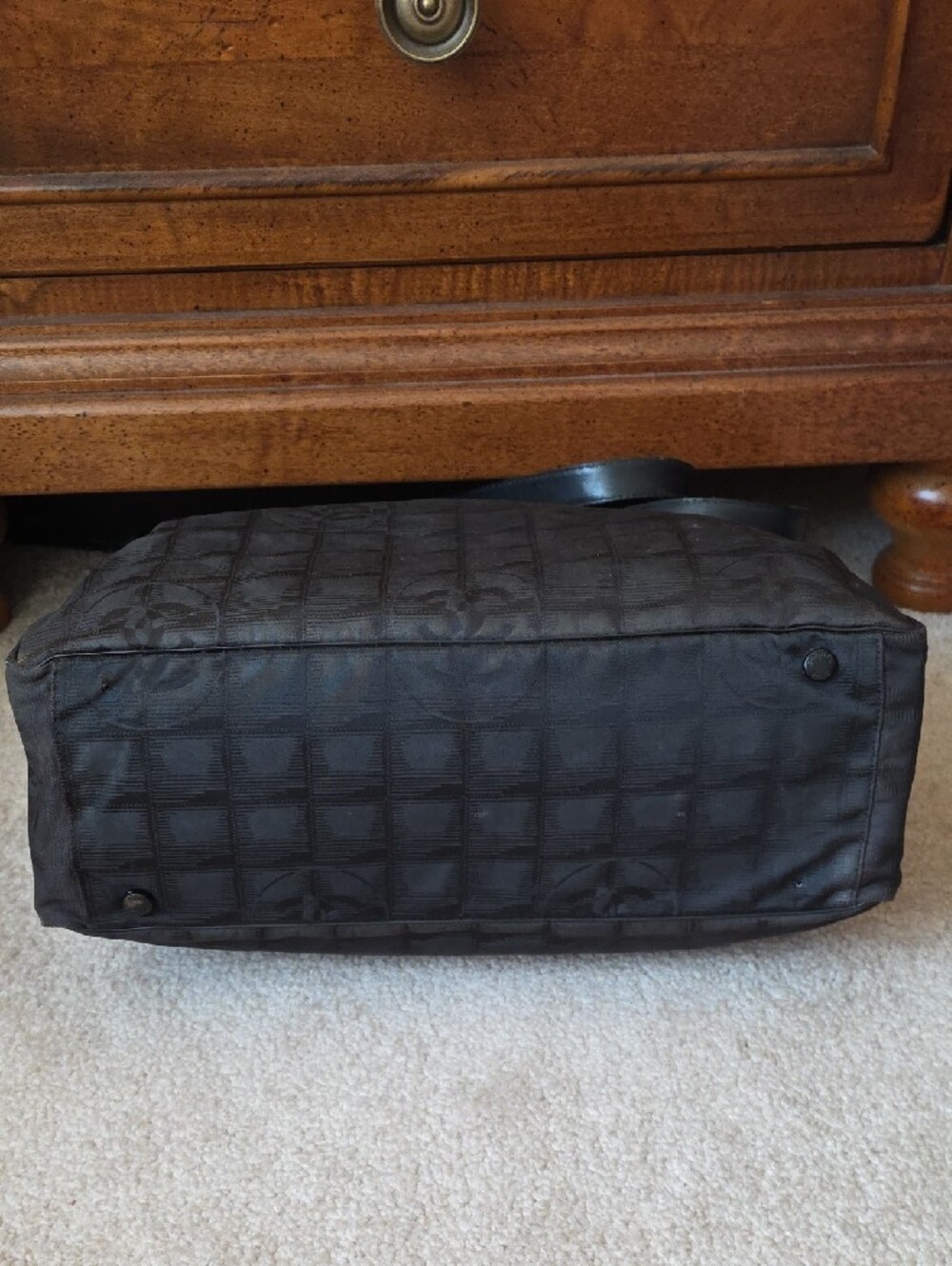CHANEL Travel Line Nylon Tote Bag - Picture 5 of 11